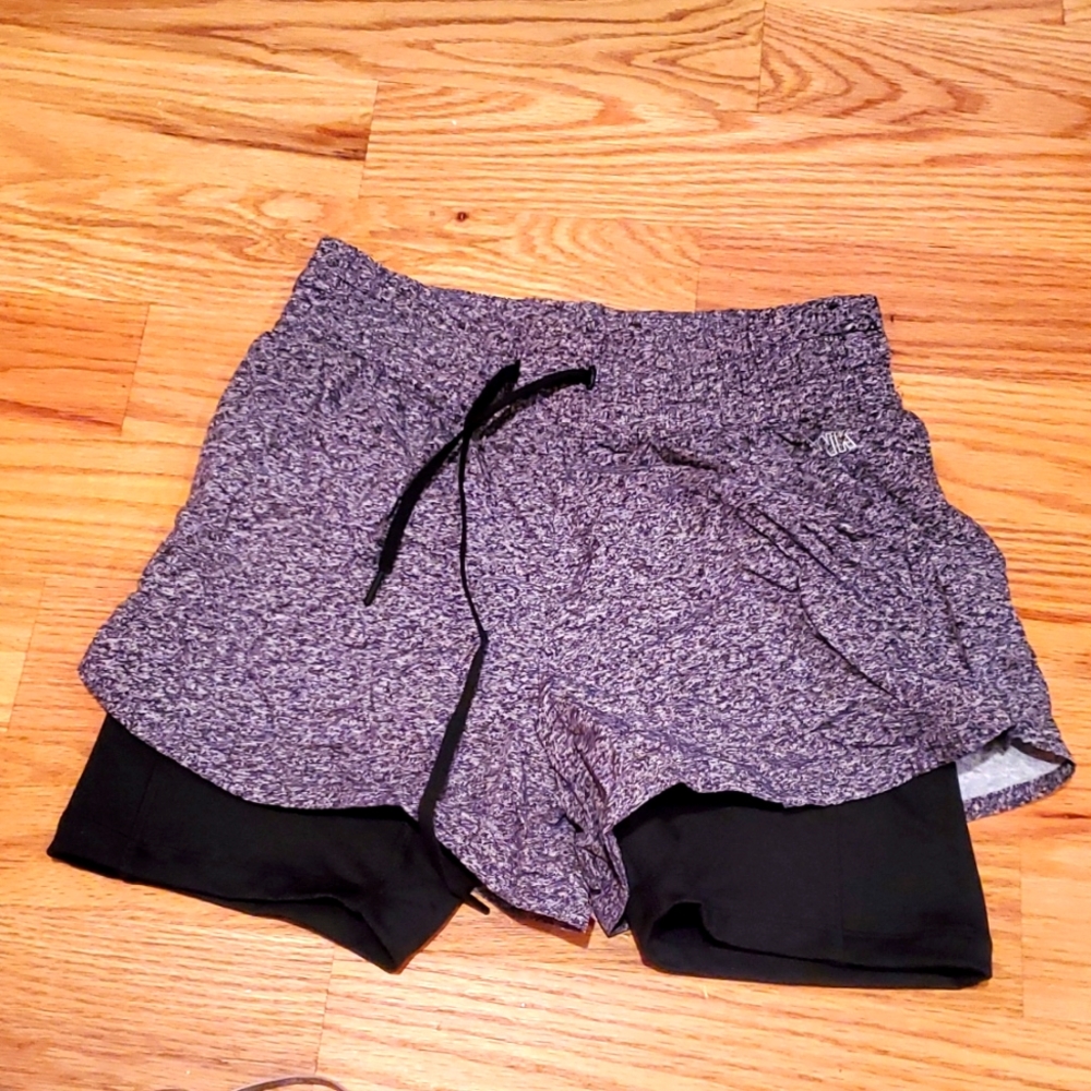 Pink active athletic shorts XS